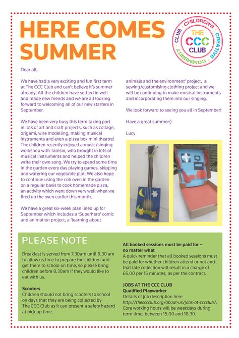 Summer 2024 Newsletter 